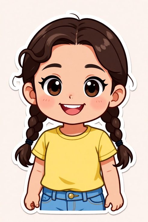 Mascote Chibi