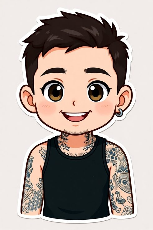 Mascote Chibi